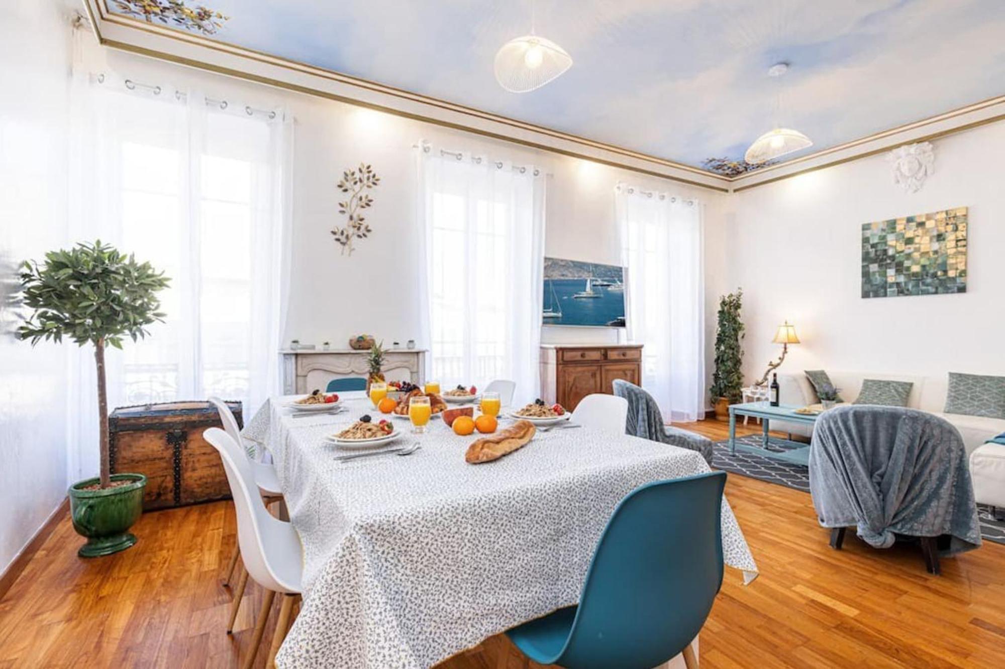Risso - Comfortable 3 Bedrooms With Balcony Ницца Экстерьер фото