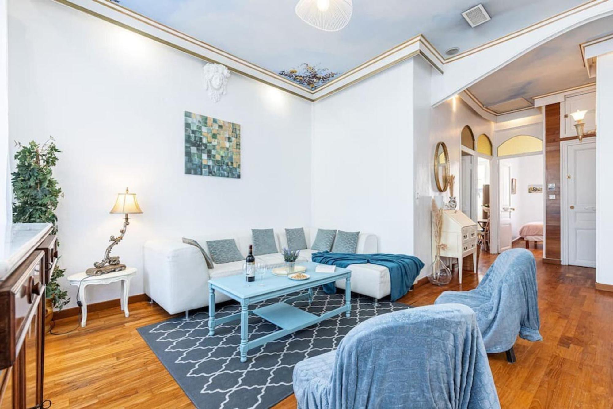 Risso - Comfortable 3 Bedrooms With Balcony Ницца Экстерьер фото